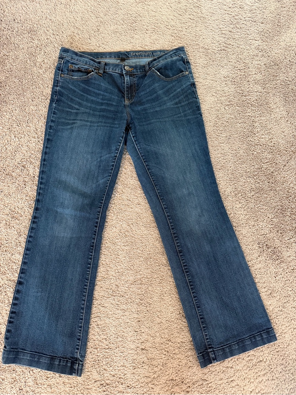GAP Vintage Long and Lean Bootcut Jeans